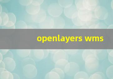 openlayers wms